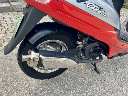 Peugeot Roller 50 ccm Rot/Silber - Bild 5 von 10