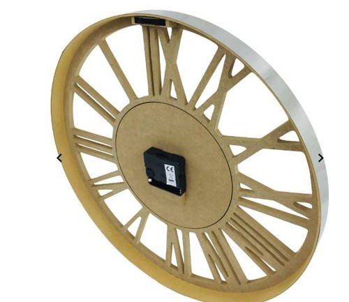 Wall Clock, Moving Gear Design Clock, Roman Numeral, Chicken Style Clock, - Picture 15 of 20