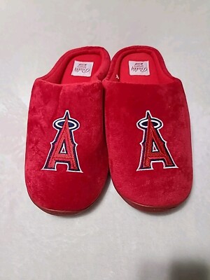 Bally Sports West Los Angeles Angels MLB Baseball Team Slippers Men’s 44/45 