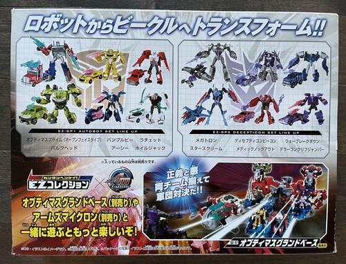 Takara Tomy Transformers Japan EZ Collection SP2 DECEPTICON SET Generation Prime - Picture 2 of 2