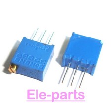10 PCS W 2M OHM 205-3296W DIP-3 Trimpot Trimmer Potentiometer 3296