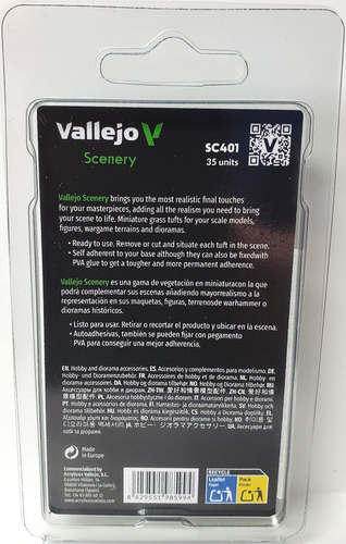 MECHÓN SALVAJE: VERDE SECO: PEQUEÑOS productos de diorama de paisaje acrílico vallejo SC401 - Imagen 2 de 2