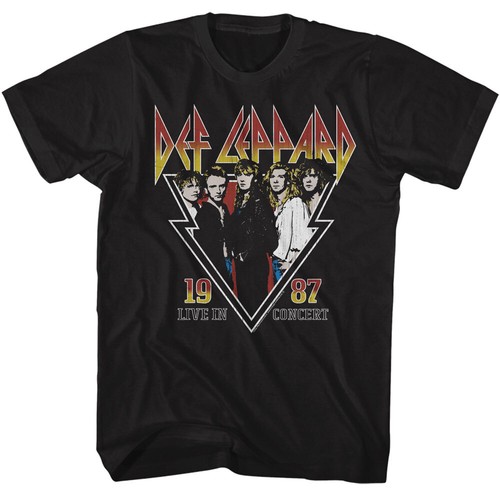 Pre-Sell Def Leppard Rock Music Licensed T-Shirt #5 - Picture 5 of 26