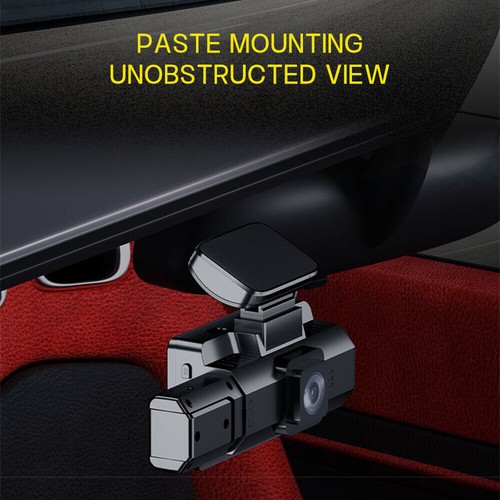 1080P Dual Lens Car DVR Driving Video Recorder Front And Inside Camera Dash CayY - Picture 3 of 11