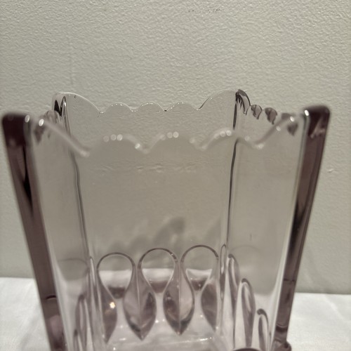Antique EAPG Adam’s Co. “Crystal Wedding” Celery Vase Ca.1890 - Picture 8 of 10