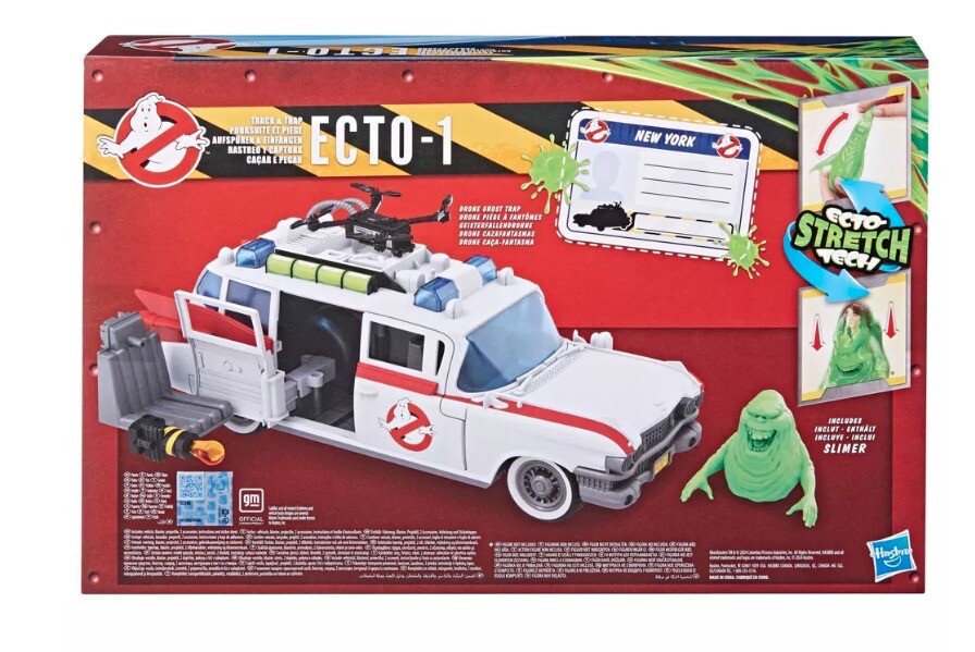 Hasbro Ghostbusters Track and Trap Ecto-1 Toy Vehicle with