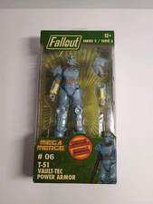 Fallout Mega Merge 4" Figure #06 T-51 Vault-Tec Power Armor 2018 Just Toys