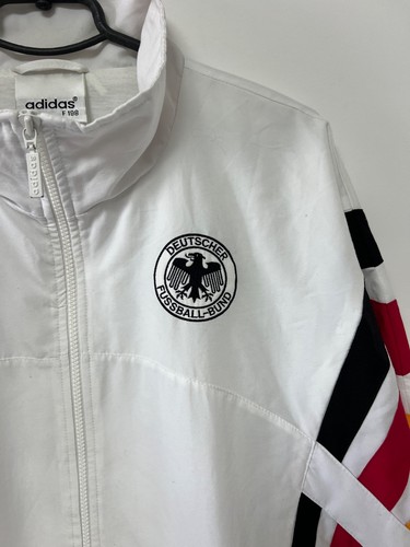 Vintage Germany 1996/97 Football Training jacket Adidas Track Top Mens sz XL - Picture 9 of 22