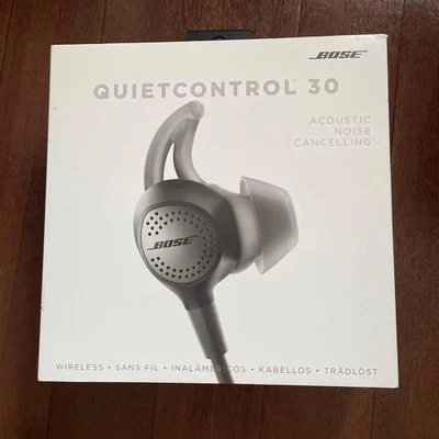 Bose - QuietControl 30 - Écouteurs intra-auriculaires sans fil - Noir utilisé... - Photo 1/4