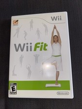 Wii Fit (Nintendo Wii) - Fitness Game - Complete w/ Manual  Preowned