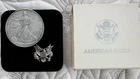 1996  American Eagle 1oz. Fine Silver Dollar Coin Liberty-Uncirculated-In Box