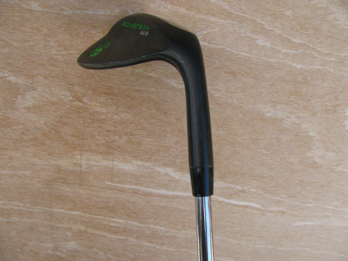 NICE BLACK BOMBTECH GOLF CLUB SAND WEDGE 56 LOFT STEEL SHAFT RIGHT HANDED S SW - Picture 2 of 7