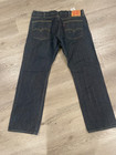 Levi Strauss & Co 514 Size 38 x 30 dark wash used pair of jeans — photo 2