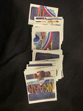 1986 Donruss Hank Aaron Puzzle Pieces Lot, Unused