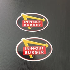 2X In N Out Burger So Cal Bumper Sticker Skateboard Decal NEW 2024 🍔🍔