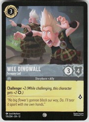 Wee Dingwall - Scrappy Lad 176/204 Wilds Unknown