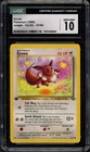 Pokemon CGC 10 Gem Mint 1st Ed. Jungle Common Eevee 51/64