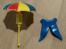 Vintage 1984 Kenner Super Powers Penguin Umbrella & Coat Tails Original Parts DC