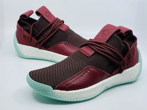 Adidas James Harden LS 2 Lace CG6277 Maroon Basketball Shoes Men's Size 7.5 - Picture 1 of 8