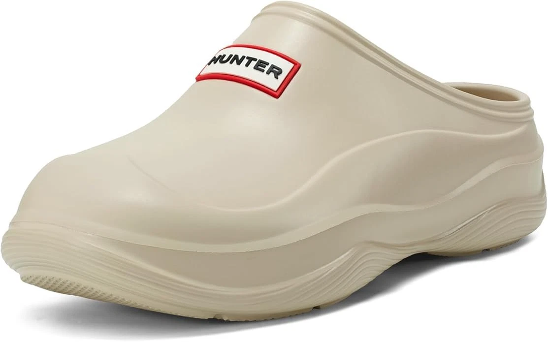 Hunter Elana Clogs Womens UK 6 Light Natural EVA Waterproof Slip On Garden Shoes
