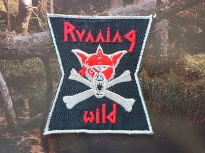 Running Wild ''Adrian'' 80s Vintage Patch Heavy Metal Kutte Doro Accept Warlock