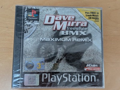 PS1 Dave Mirra Freestyle BMX Maximum Remix, Neu und Factory Sealed