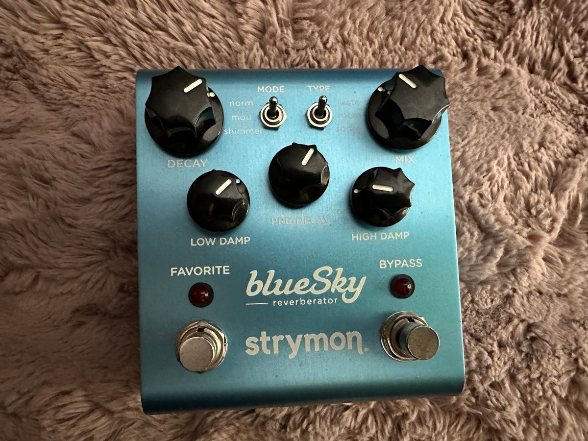 Strymon Bluesky Reverberator - Reverb Effect Pedal for sale