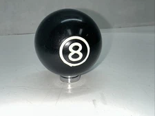 Vintage 1970s Real Deal 8 Ball Gear Shift Shifter Knob Rat Rod Threaded Hole