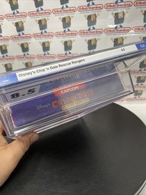 Chip n Dale Rescue Rangers Disney's Capcom CIB VGA WATA CGC PSA Nintendo NES