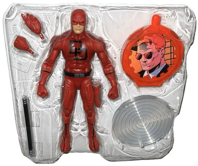 Marvel Legends DAREDEVIL 6'' Figure Billy Clubs Shield Radar FX Retro Secret Wars