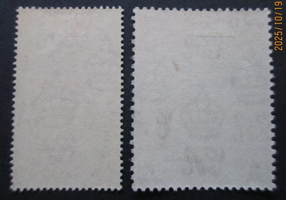 Northern Rhodesia - 1948 KGVI Silver Wedding set complete SG 48-49 ~ Mint Hinged - Image 2 of 3