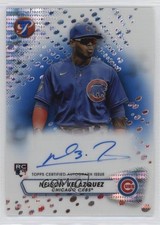 2023 Pristine Blue Pulsar Refractor 23/75 Nelson Velazquez Velázquez Auto 19kz