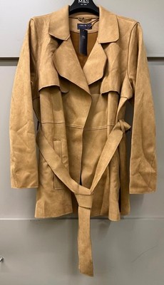 MARKS & SPENCER COLLECTION Camel Wrap Jacket - UK 22 / EU 50