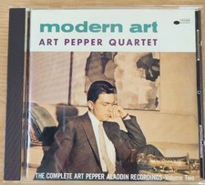 CD Art Pepper Modern On Aladdin Vol.2 Renowned Must-Have Booklet Secondhand K