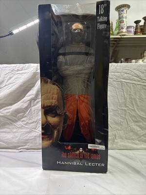 NECA The Silence of the Lambs 18  Talking Hannibal Lecter Figure 2007 New in Box