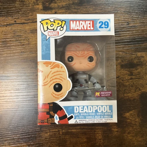 Funko POP!  Deadpool X-Force (Unmasked) #29 PX Previews Exclusive - Vaulted 