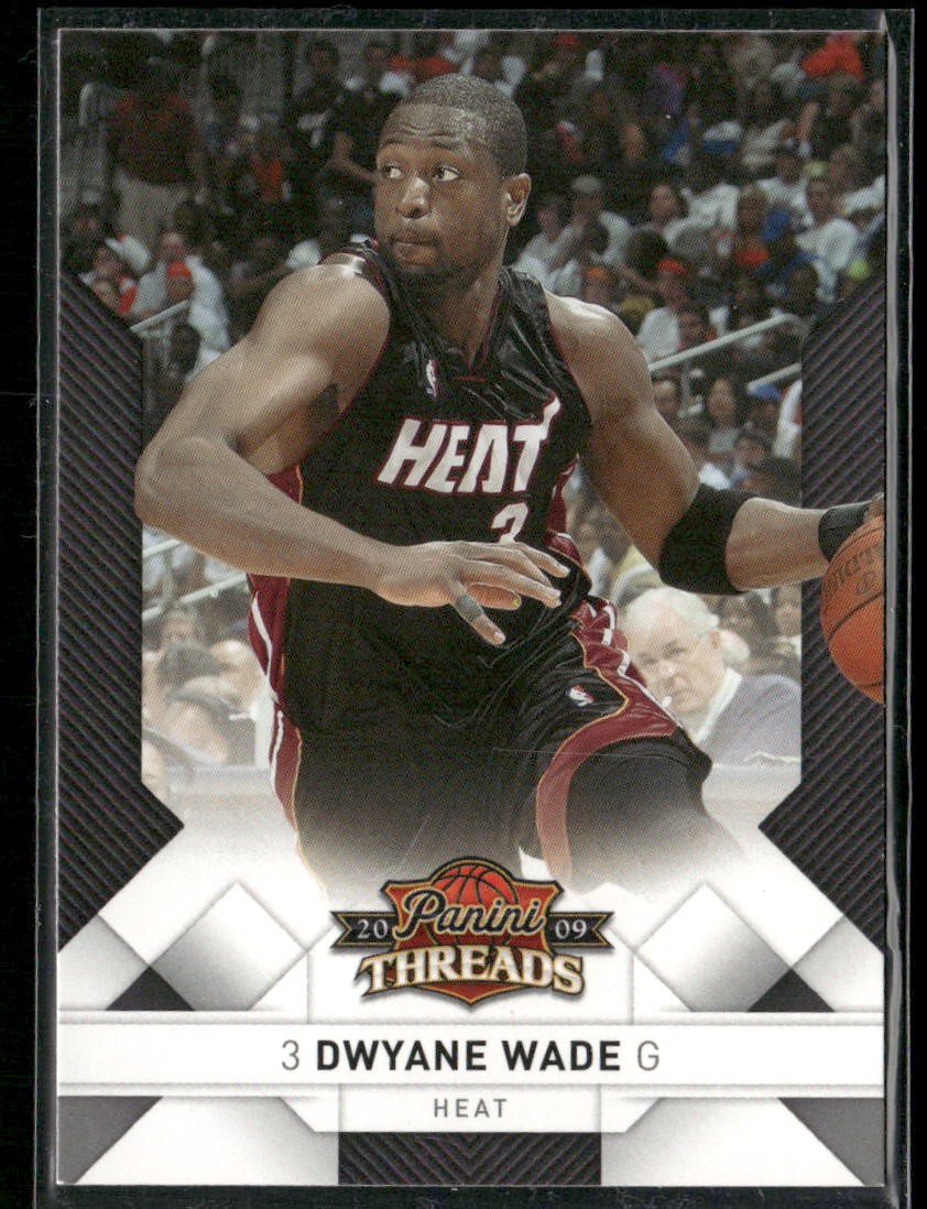 Dwyane Wade 2009-10 Panini Threads #2 Miami Heat