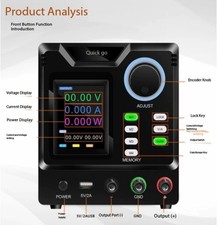 Programmable DC Regulated Power Supply; Adjustable Programmable Power Supply