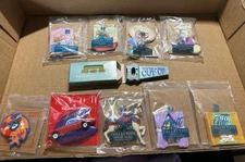 Vintage lot of 10 Avon Magnets ~ Favorite Times, Shop Talk Saw,Carousel Horse