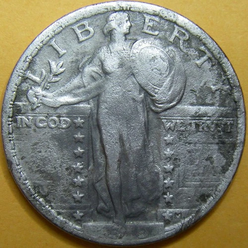 1919-P Standing Liberty Quarter — photo from another recent sale