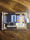 2024-25 Panini One And One Zach Edey Precision Patch Auto RC RPA /25 Grizzlies