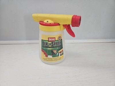 #ad Vintage Ortho Dial N Spray Multi Use Hose End Garden amp; Lawn Sprayer Plastic $19.99