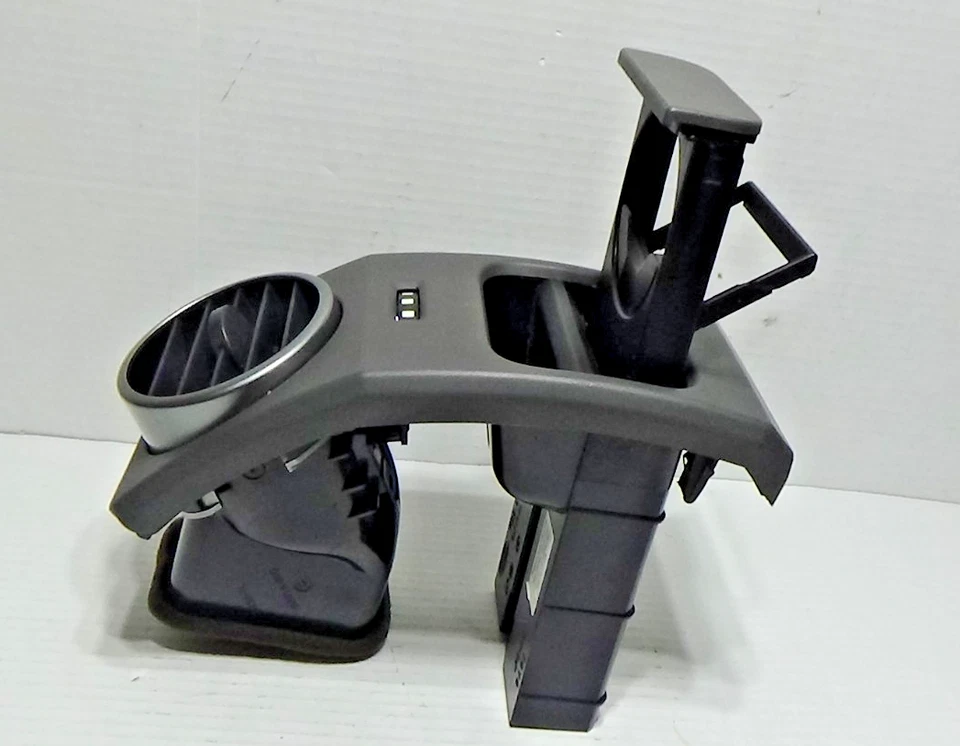 Land Rover LR3 2005-2009 conjunto de ventilación de portavasos lateral derecho gris Foto 4 de 4