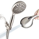 High Pressure Handheld Shower Head, 10-Setting Showerhead, 4.7”Detachable