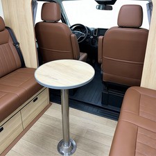 Campervan/Motorhome/Caravan - 400mm Round/Circular Table Top - Choice Of Colours