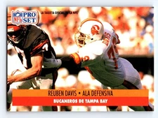 1991 Pro Set Spanish #238 Reuben Davis Fresh Break EX-EXMINT