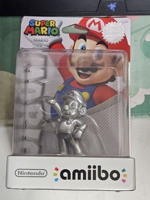 Nintendo Amiibo Figure Silver Mario Edition Super **BRAND NEW** FREE SHIPPING