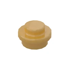 Pearl Gold 4073 1x1 Round Plate Brick – Choose Quantity – LEGO® Compatible Bulk