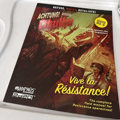 Modiphius Achtung! Cthulhu Modiphius Entertainment Vive La Resistance