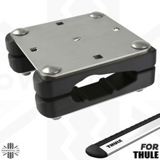 Roof Rack Clamp Mount Kit Plate For Thule Wingbar Aeroblade Cross Rail Bar